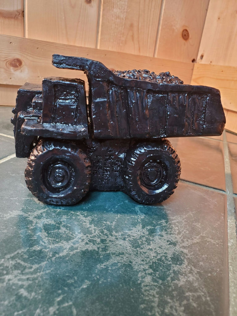 Coal Truck Made From Coal. - image 3 of 8