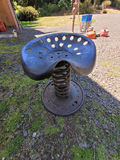 Tractor Seat Shop Stool. - thumbnail 1 of 5