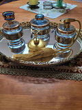Bohemia Vanity Set With Accent Tray And Table Runner. - thumbnail 2 of 15