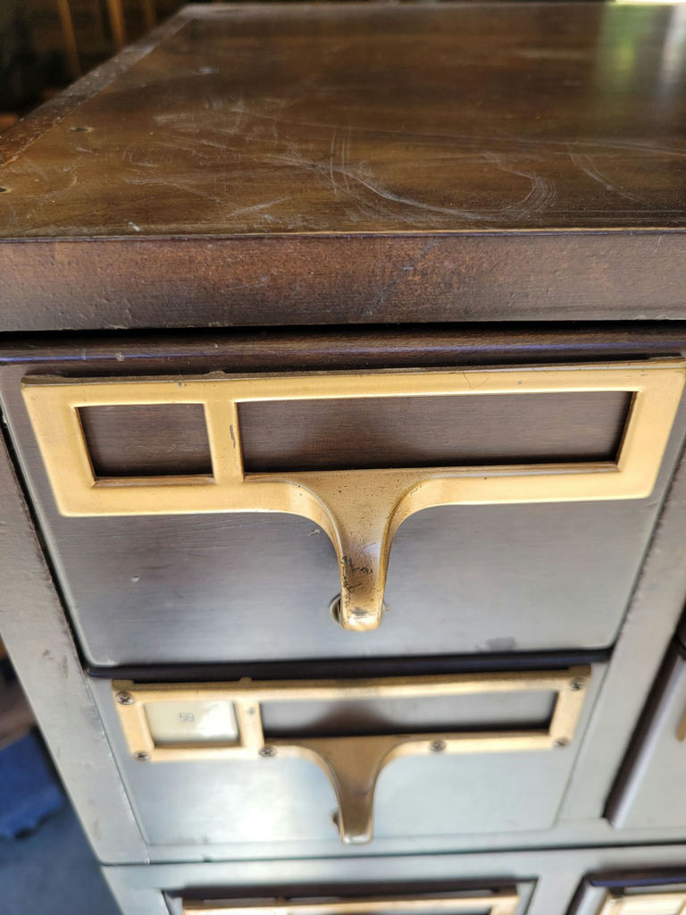 Vintage Library Card Catalog. - image 9 of 10