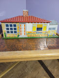 Tin Toy Doll House With Furniture. #1 - thumbnail 6 of 6