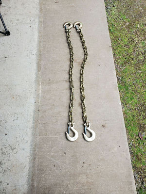 Clevis Hooks And Chain. - Image 1 of 3