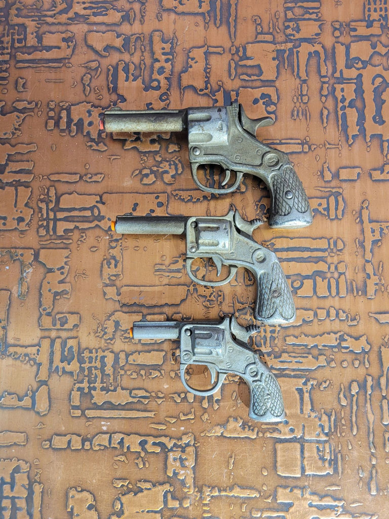 Kenton Antique Cap Guns. Set #2 - image 1 of 5