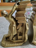 PM Craftsman "Colonial Librarian" Bookends. - thumbnail 3 of 7