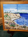 Hand Painted Tiles, Coastal Scenery - thumbnail 2 of 7