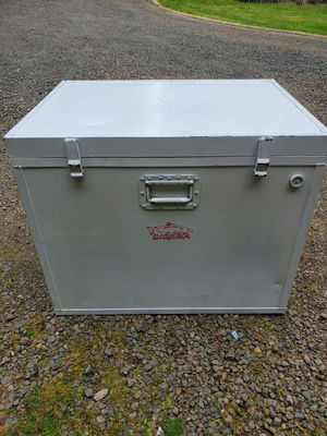 Large Aluminum Storage Box, Vented - Image 1 of 9