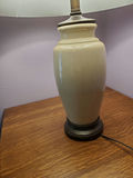 Pair of Tan Table Lamps - thumbnail 2 of 7