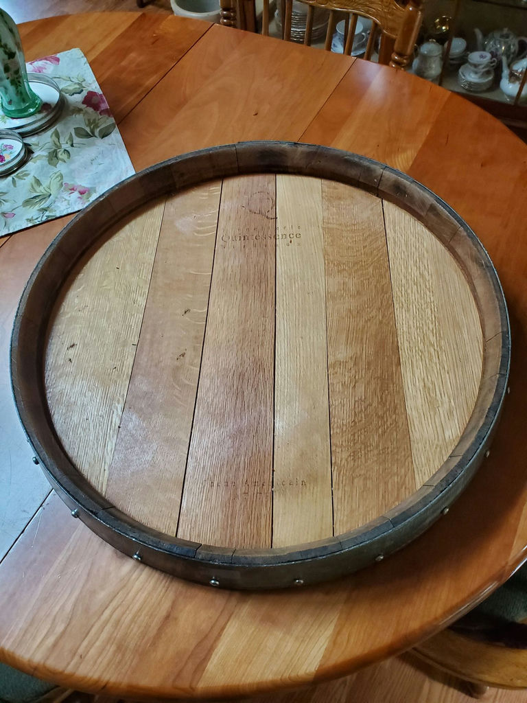 From France. Tonnellerie Quintessence Winery Lazy Susan - image 1 of 4