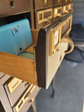 Vintage Library Card Catalog. - thumbnail 7 of 10