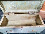 Small Antique Painted Wooden Box - thumbnail 8 of 9