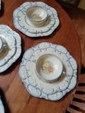 Set of Crown Dlucal Floral Dinner And Salad Plates With Bowls - thumbnail 4 of 8