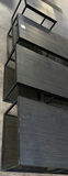 Set of Black Wood and Metal Side Tables - thumbnail 8 of 8