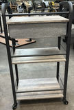Two Rolling Storage Shelves With Drawer - thumbnail 3 of 7