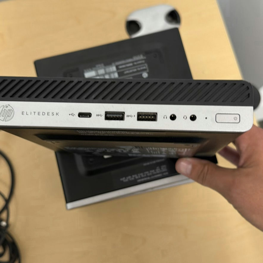 HP EliteDesk 800 G4 Desktop Mini PCs with Power Adapters - image 4 of 6