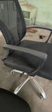 Two Black Mesh Office Chairs - thumbnail 5 of 6