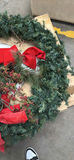 Artificial Christmas Wreath with Red Ribbon and Pinecone Accents - thumbnail 5 of 7