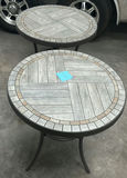 Pair of Round Accent Tables - thumbnail 1 of 5