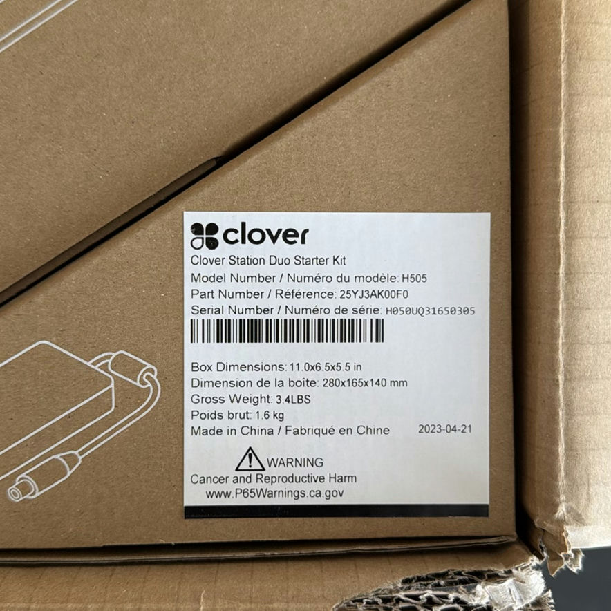 Clover Station Duo Starter Kit with Printer*Brand New** - image 4 of 9