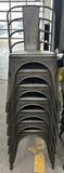 Stack of Metal Dining Chairs - thumbnail 2 of 9
