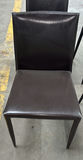 Set of Five Black Upholstered Dining Chairs - thumbnail 3 of 6