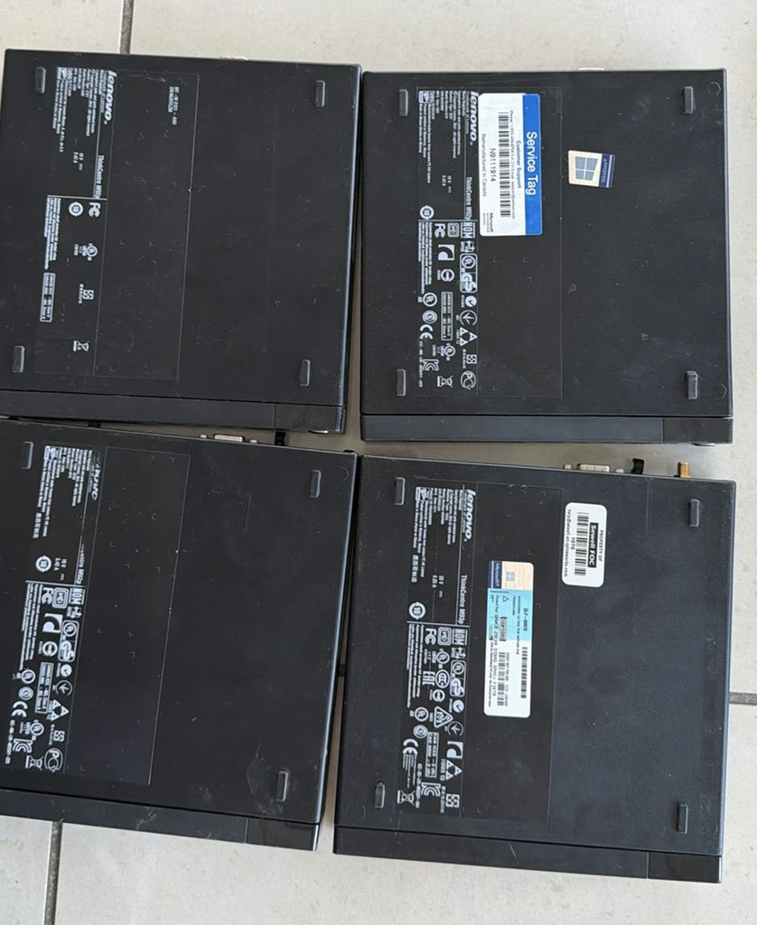 Lot of Lenovo ThinkCentre M93p Mini Desktop Computers - image 1 of 5