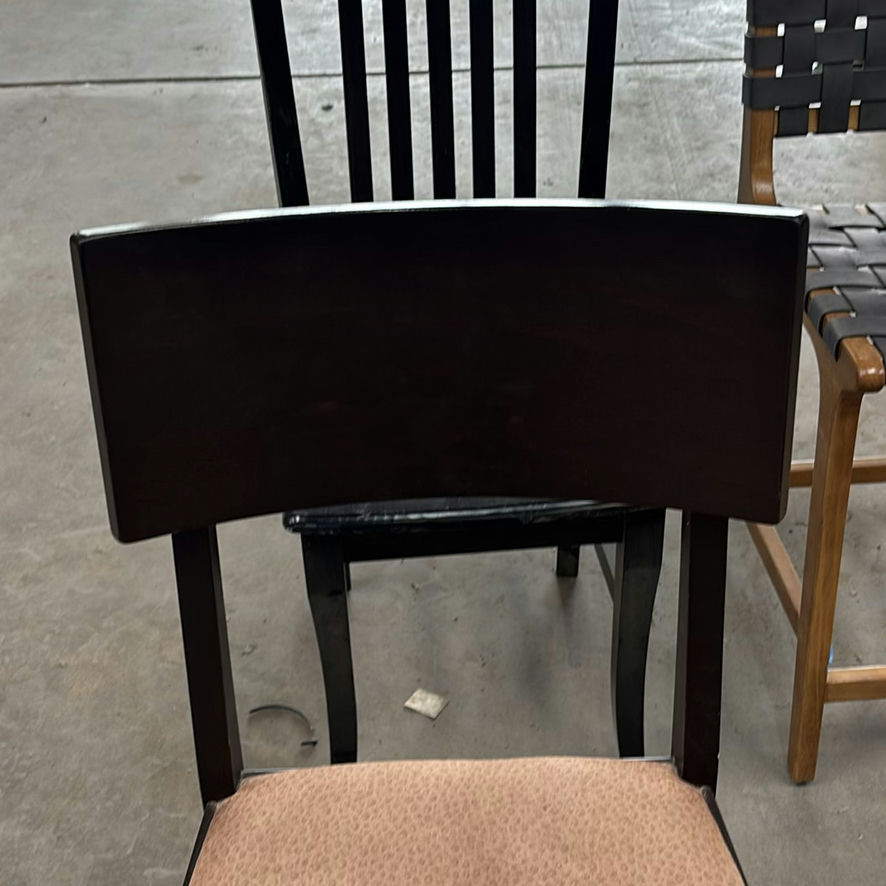 Two Wooden Chairs and One Bar Stool - image 4 of 12