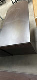 Dark Wood Office Desk and Credenza Set - thumbnail 6 of 15