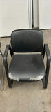 Set of Six Black Office Guest Chairs - thumbnail 7 of 7