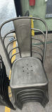 Stack of Metal Dining Chairs - thumbnail 5 of 9