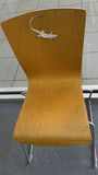 Children's Table Set, Wooden Chairs, and Giraffe Wall Art - thumbnail 3 of 5