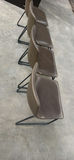 Set of Four Brown Upholstered Dining Chairs - thumbnail 5 of 5