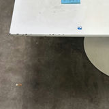 White Rectangular Pedestal Dining Table - thumbnail 4 of 5