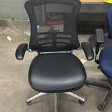 Two Office Chairs and Rolling Utility Cart - thumbnail 2 of 4