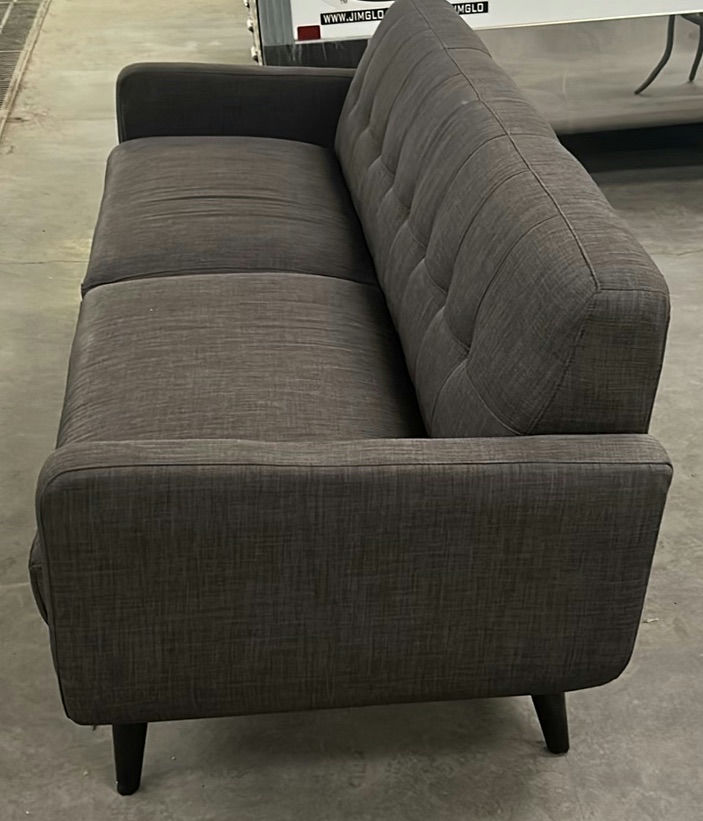 Gray Upholstered Sofa - image 2 of 5