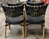 Set of Four Woven Armchairs - thumbnail 3 of 5