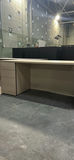 Light Wood Office Desk with Drawers - thumbnail 1 of 10