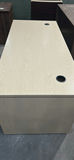Light Wood Office Desk with Drawers - thumbnail 2 of 10