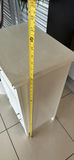 White Cabinet and Potted Artificial Plant - thumbnail 2 of 6