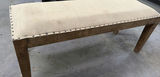 Upholstered Wooden Bench - thumbnail 5 of 5