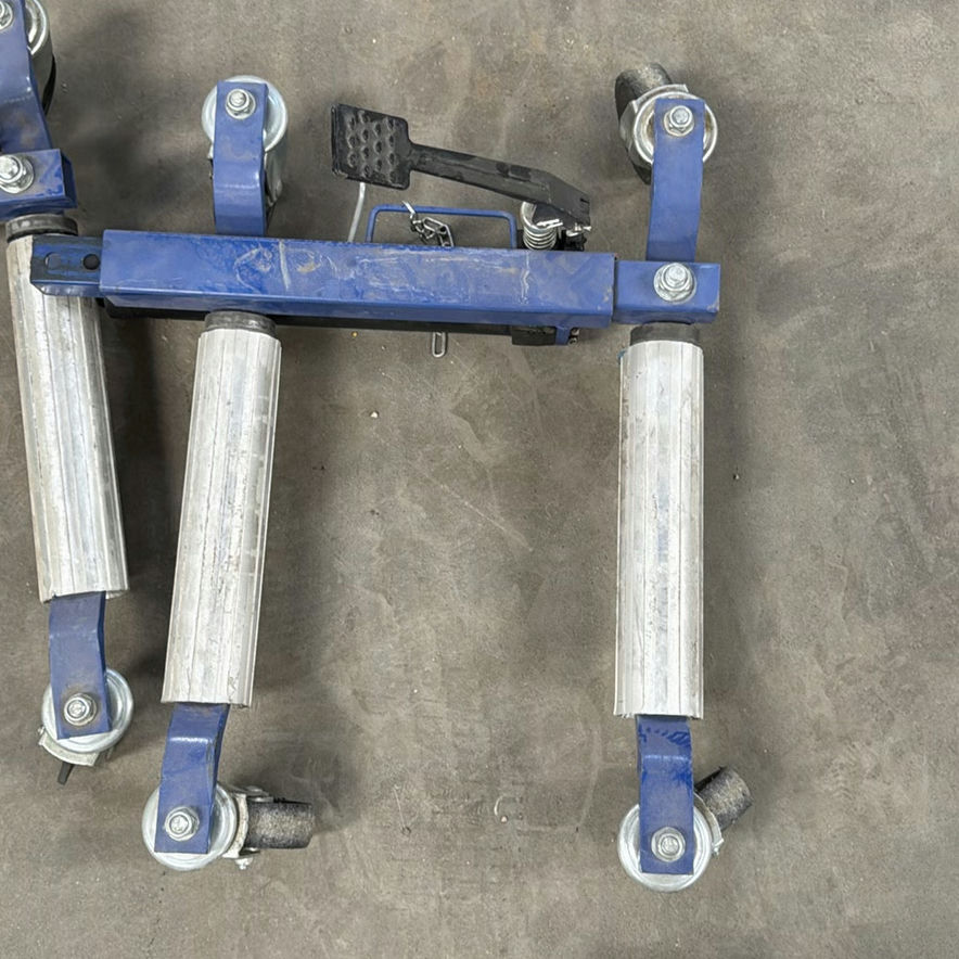 Set of Blue Vehicle Wheel Dollies - image 2 of 6