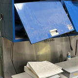 Blue Metal Workbench Cabinet with Kimball Midwest Fastener Storage Drawers - thumbnail 6 of 6