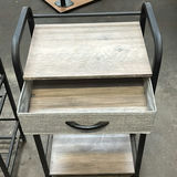 Two Rolling Storage Shelves With Drawer - thumbnail 5 of 7