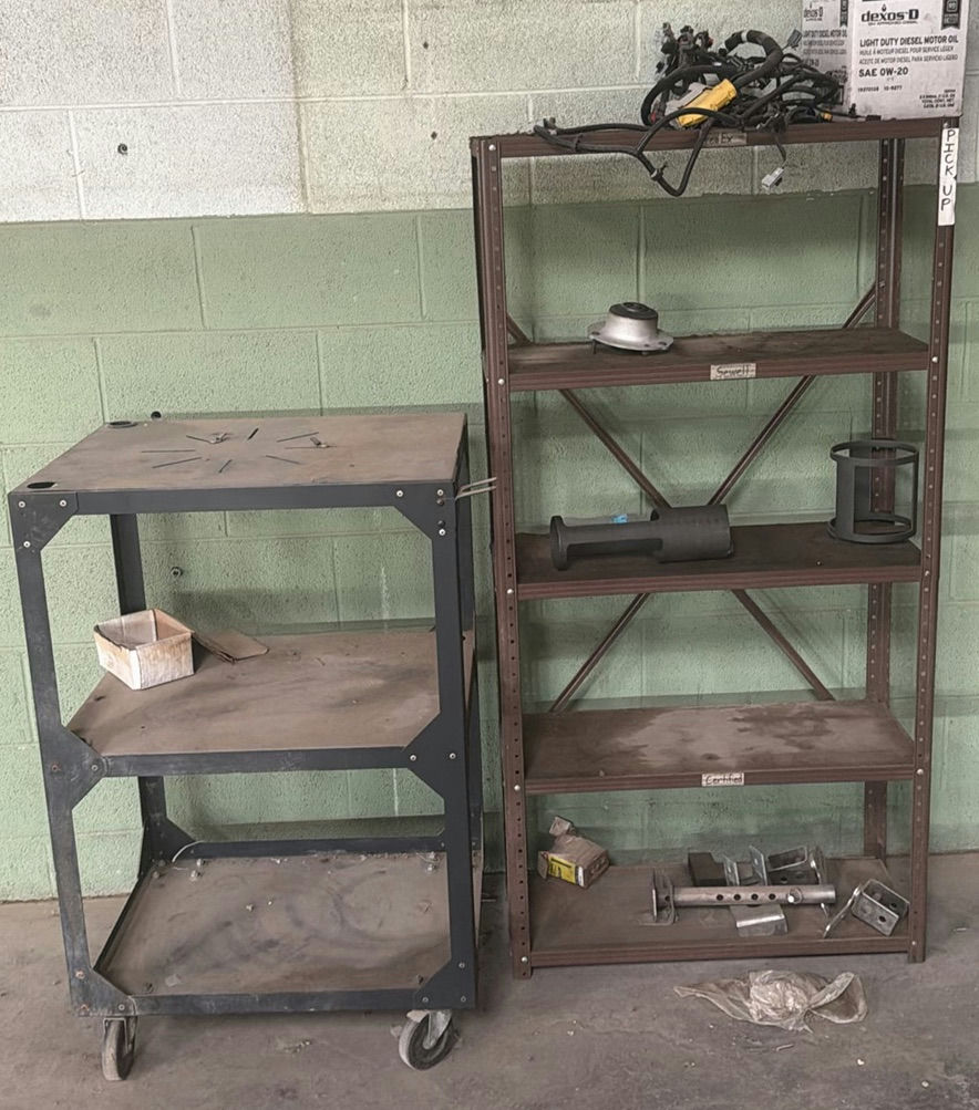 Kendall Howard Mobility Series Utility Cart and Metal Storage Shelving - image 1 of 5