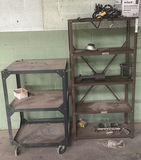 Kendall Howard Mobility Series Utility Cart and Metal Storage Shelving - thumbnail 1 of 5