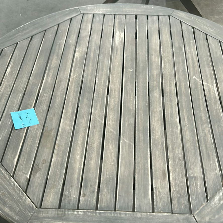 Round Wooden Table - image 5 of 5
