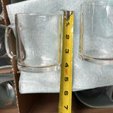 Set of Clear Glass Mugs - thumbnail 2 of 5