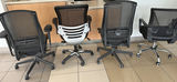 Set of Four Mesh Office Chairs - thumbnail 5 of 5