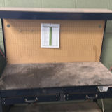 Metal Workbench with Pegboard and Drawers - thumbnail 5 of 6