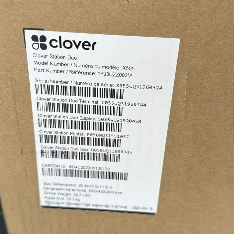 Clover Station Duo Starter Kit with Printer*Brand New** - image 9 of 9