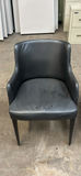 Pair of Black Upholstered Armchairs - thumbnail 2 of 7